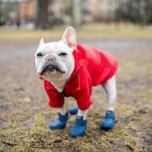 NWT Hot Pink Nylon Rain-breaker for Dogs